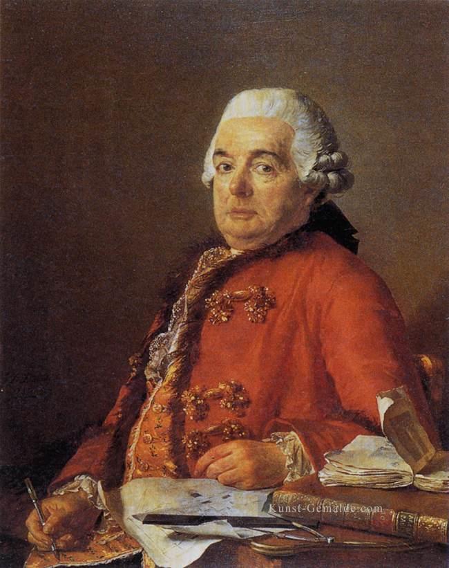 Porträt von Jacques Francois Desmaisons Neoklassizismus Jacques Louis David Ölgemälde